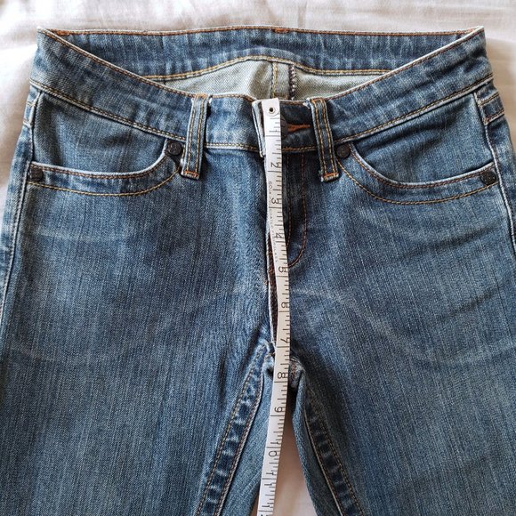 BCBG Aura Denim Sophie Twist Flare Jeans(size 25) - Picture 3 of 6